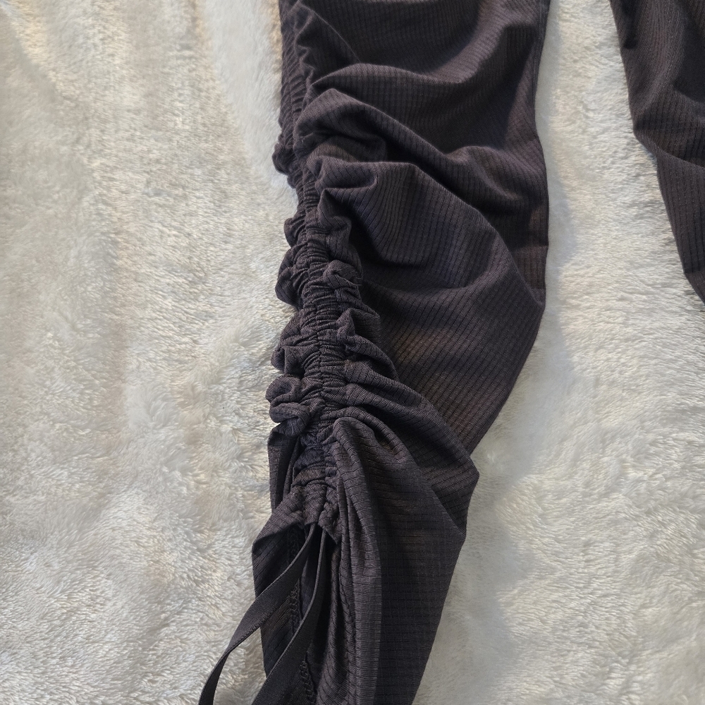 Fabletics Cashel Foldover PureLuxe Leggings in Mauve/Purple - Size L - Picture 5 of 12